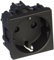 Niessen - n2288an base enchufe 2p+t p. inf. zenit antracita Ref. 6522010131