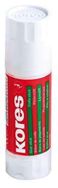 Kores - Glue Stick - Strong Hold White Adhesive Glue, Safe, Non-Toxic - Craft Glue, School Supplies, Aesthetic Stationery, Glue Sticks, Office Supplies, Stick Glue - Pack of 12x 10g