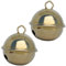 Campanellini dorati (2x 35 mm oro) Campanelle colorati musicali metallo 16 colori : giganti 35mm grandi 25mm piccoli 15mm, Fai da te decorazioni natale matrimonio giochi Montessori gatto cani sonaglio