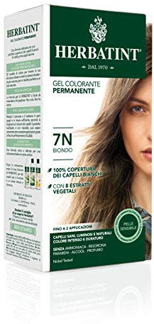 Herbatint 7N Blonde Permanent Herbal Hair Colour Gel 135ml