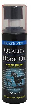 Horsewise Hoof Oil and Applicator, Clear, Regular