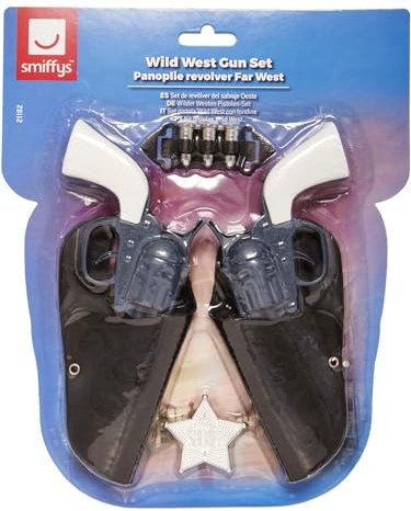 2 X Wild West Revolver Set