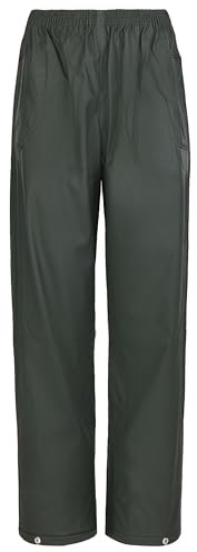 Fort Mens 920 Flex Waterproof Trouser, Green, XL UK