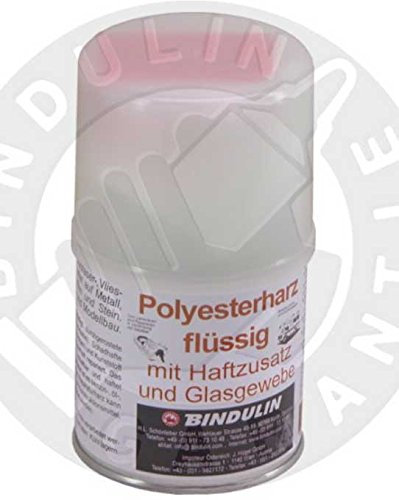 Polyester-Reparatur-Set 250 g Set inkl. Pinsel und Nitrilhandschue zum Auftragen