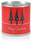 MacFlowers® Weihnachtsbaum in der Blumendose | Merry Christmas Rot | Dein Anzuchtset | Tannenbaum Adventskalender Wichteln Nachhaltig