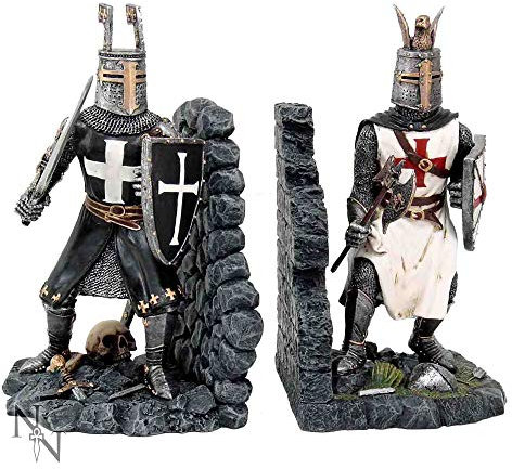 médiévale Duel Chevaliers serre-livres Nemesis Now 25 cm 25 cm