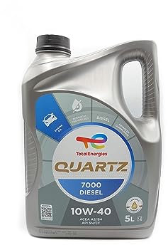 Total Quartz 7000 Diesel 10 W-40 Motorenöl, 5 Liter