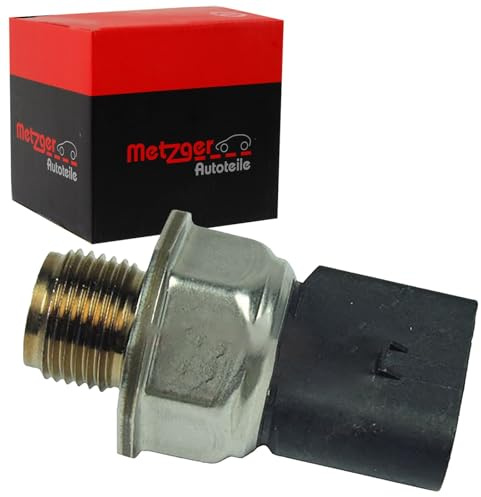 Metzger 906202 Sensor, Kraftstoffdruck | Kompatibel mit: AUDI A1, A1 Sportback, A3, A3 Cabriolet, A3 Limousine, A3 Sportback, A4 Allroad B8, A4 B8, A4 B8 Avant, A5