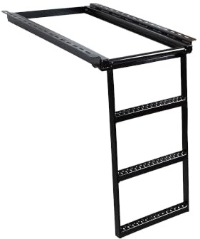 Buyers Products 5233000 LKW-Stufe, 3 Sprossen, Schwarz