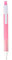 Zebra Druckbleistift, voll, 0,5 mm, gepunktet, Pink (MA72-DTP)