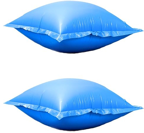 Swimline Almohada de Aire para Invierno de 4 x 4 pies para Cubierta de Piscina sobre el Suelo, Paquete de 2