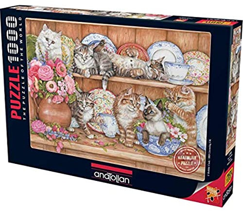 Anatolian Puzzle- Kittens Puzzle 1000 Piece Jigsaw Puzzle, # 3158