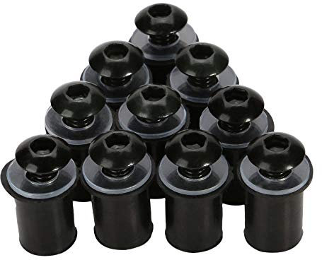 OSAN Parabrezza bullone 10Pz Universale CNC Moto Parabrezza Bulloni Cupolino Viti Kit