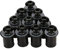 OSAN 10x M5 x 16mm Motorrad Windschutzscheiben Bolzen Schrauben Screw Kit CNC-Aluminum Schwarz