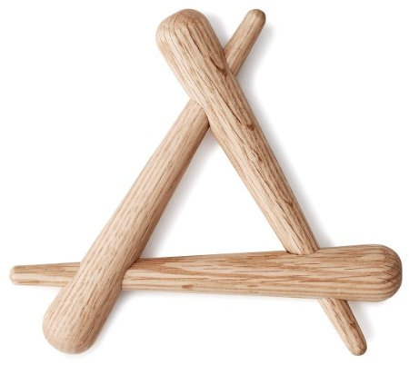 Normann Copenhagen 244600 Timber Untersetzer, 18x20 cm