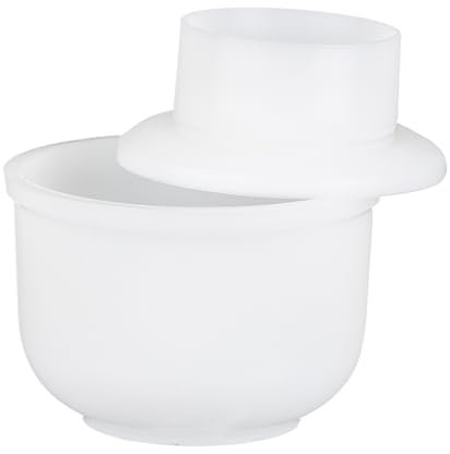 Milky Baby Gouda Käseform – 3er-Set Gauda Käseform mit Deckel für 400 g Käse – Perfekte Gauda Form für gleichmäßige Reifung – BPA-freie und lebensmittelechte Käseformen