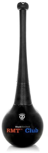 WeckMethod RMT Club 2LB (0,9kg) - Premium Macebell für Krafttraining, Rehabilitation, Stretching und Rotationskraft - Gewichtsverlagerung Design - Optimierter Grip und Langlebigkeit