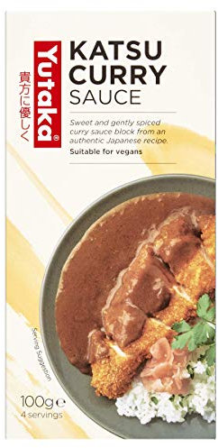 Yutaka Katsu Curry Sauce 100g (Pack of 10) | Authentic Japanese Curry | Sweet & Gently Spiced Curry Sauce Block | Ideal for Katsu Curry, Rice Dishes & Quick Meals | Vegan-Friendly