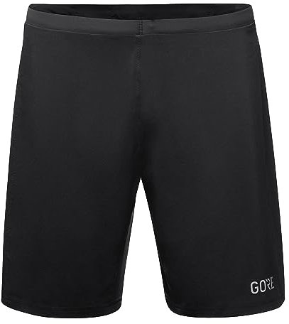 GORE WEAR Herren R5 2in1 Shorts, Schwarz, XL EU