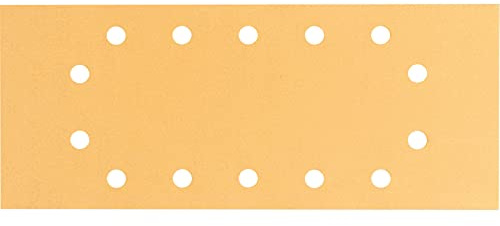 Bosch Professional Schleifblatt für Schwingschleifer Holz und Farbe Best for Wood and Paint (10 Stück, Körnung 60, C470), 2608605240