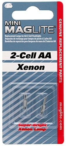 Bombilla Bi-Pin Xenon LM2A001 Maglite 3V (2,3V) 0,9W (blister 2uds)