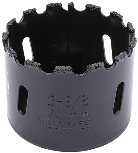 Draper 34950 Expert Tungsten Carbide Grit Hole Saw, 60mm