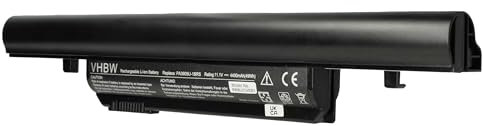 vhbw 1x batteria compatibile con Toshiba Satellite Pro R850-16H, R850-19F, R850-19D, R850-19H, R850-19G notebook (4400mAh, 11,1V, Li-Ion)