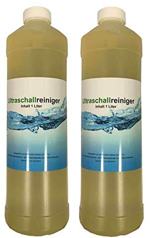 Ultraschallreiniger Reiniger Ultraschallbad Konzentrat für Brillen, Schmuck, Dental, Gold, Münzen, Teilewaschgerät, Zahnprothesen, Druckköpfen, HD Reiniger (2000 ml)