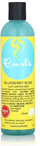 Curls Blueberry Bliss Control Jelly, 8 Ounce/236 ml by Curls