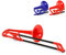 pBone 700638 Trombone Mini rot