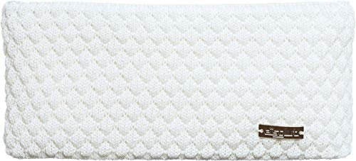 Eisglut Damen Minal Merino Stirnband, Weiß, one Size