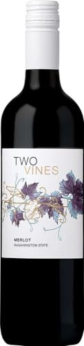 Two Vines Merlot Washington State Columbia Crest Wein trocken (1 x 0.75 l)