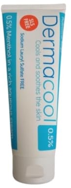 Dermacool Menthol in Aqueous Cream Lite 0.5%, 100G