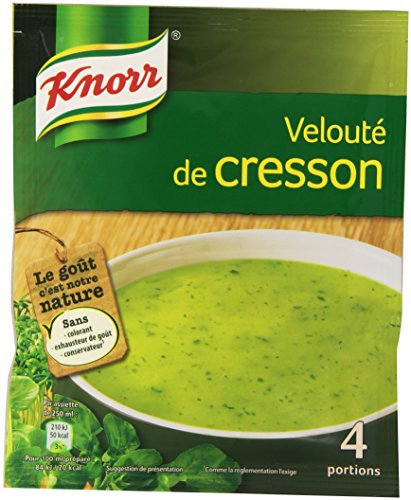 Knorr Soupe Velouté De Cresson 53g Pour 4 Personnes