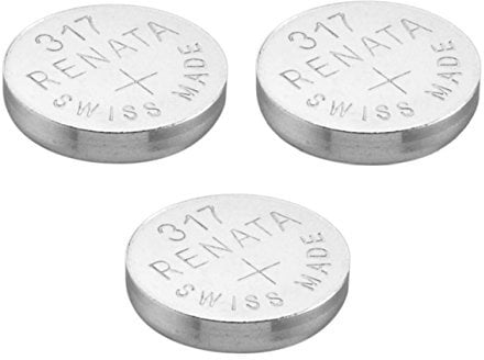 Renata 3 x 317 Watch Battery Swiss Made Silver Oxide 1.5v (SR516SW