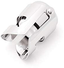 Metaltex - Bouchon de Champagne Pinces Métalliques, Gris