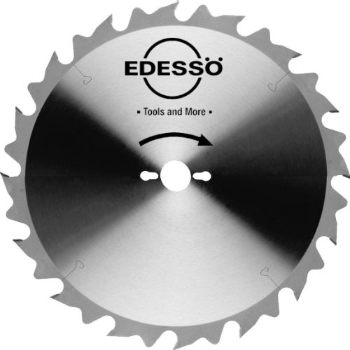 Edessö 30535530 HM-Kreissägeblatt Präzision-Zuschnitt 2 Knl HW, Z=16 Lfz 1, 355 x 3,5/2,5 x 30 mm, Silber