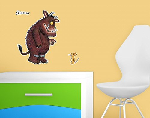 Apalis Wandtattoo Grüffelo Groß und Klein Kinder Zimmer Kinderbuch Monster Maus Wald