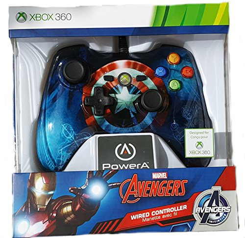 PowerA Manette Marvel Captain America pour Xbox 360