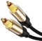 CableCreation Toslink Cable 6FT Digital Optical Audio Cable, Toslink Digital Optical Cable with Gold Plated for Home Theater, Sound Bar, TV, Xbox, VD/CD Player, Blu-ray Player, Game Console & More