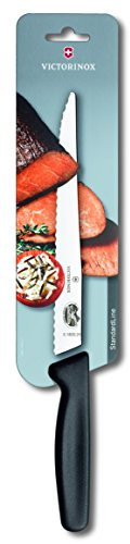 Victorinox, Coltello per arrosti, Nero (Schwarz), 21 cm