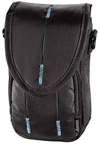 Hama Kameratasche für eine Digitalkamera, Canberra 90L, Schwarz/Blau