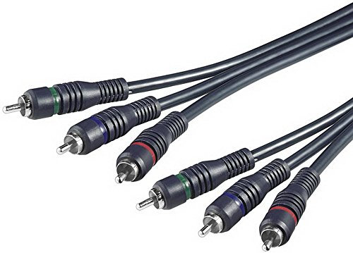 Goobay 33689 Component-Kabel RGB/YUV Video, 3x Cinch