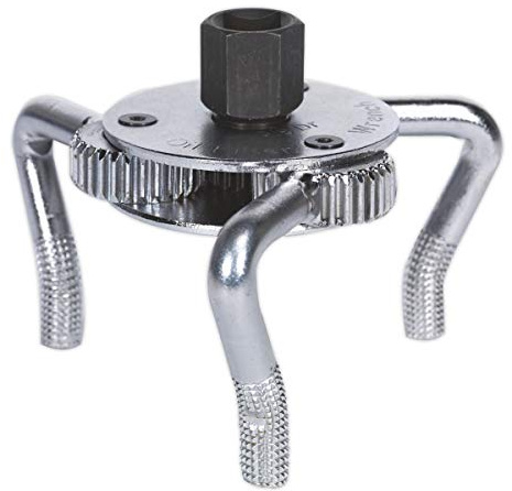 Sealey MS004 Motorrad Ölfilter Claw Schlüssel, Dia 43–102 mm