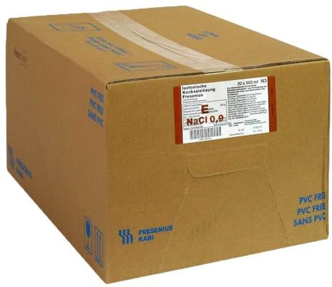 ISOTONISCHE Kochsalzlösung Fresenius freeflex 20X500 ml