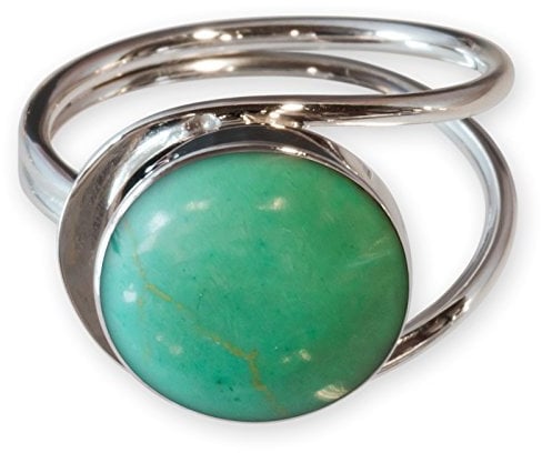 Fly Style Damen Ring aus 925 Silber - offener Ring mit Muschel oder Stein Inlays