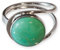 Fly Style Damen Ring aus 925 Silber - offener Ring mit Muschel oder Stein Inlays