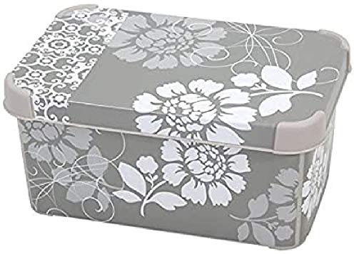 CURVER Aufbewahrungsbox Box Dekobox Utensilienbox Aufbewahrung Regalbox 28,5x16x13,5 cm