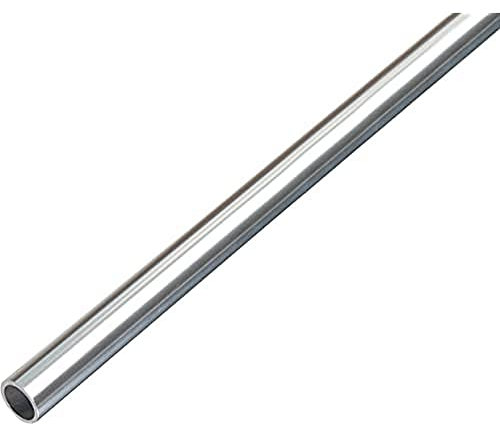 Alberts 488420 Rundrohr | Aluminium, chromdesign | 1000 x 15 x 1 mm