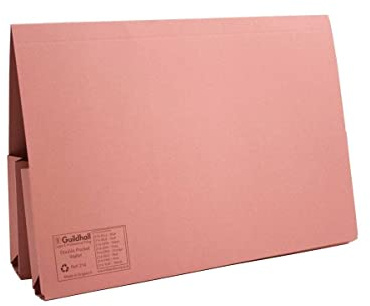 Double Pocket Legal Wallets Foolscap Pack of 25